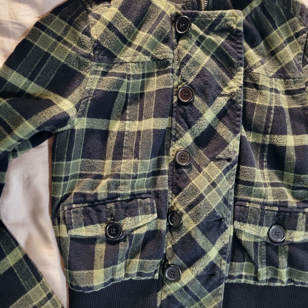 Medium, Green, Mudd Jacket - image 2